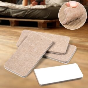 01_d779af8d-d33a-4bd8-8803-2a4cd4bcb5bf Felt Furniture Pads – Square Floor Protectors (4-Pc) | Safelix