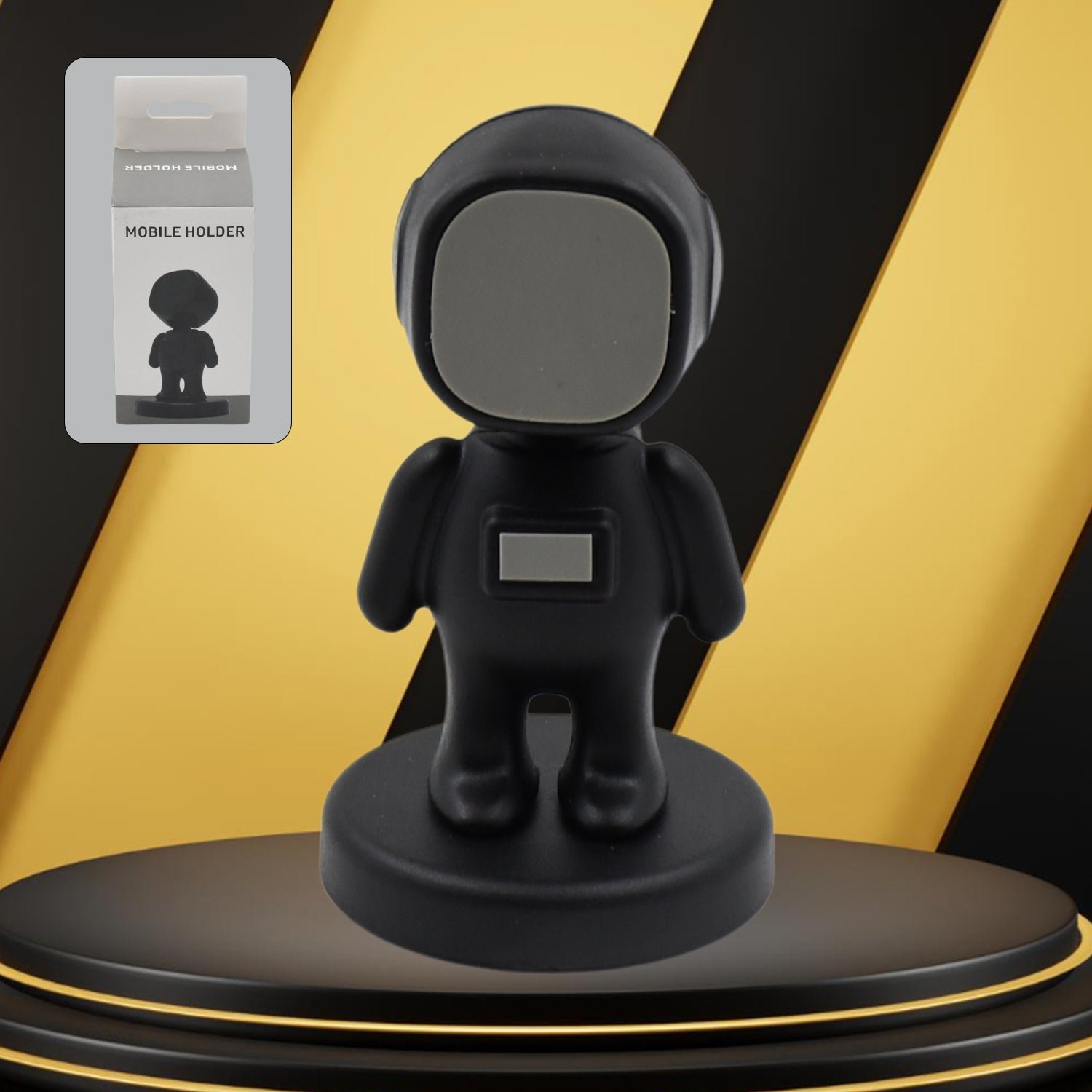 Cartoon Astronaut Magnetic Phone Holder – 360° Rotating Car Mount | Gambit