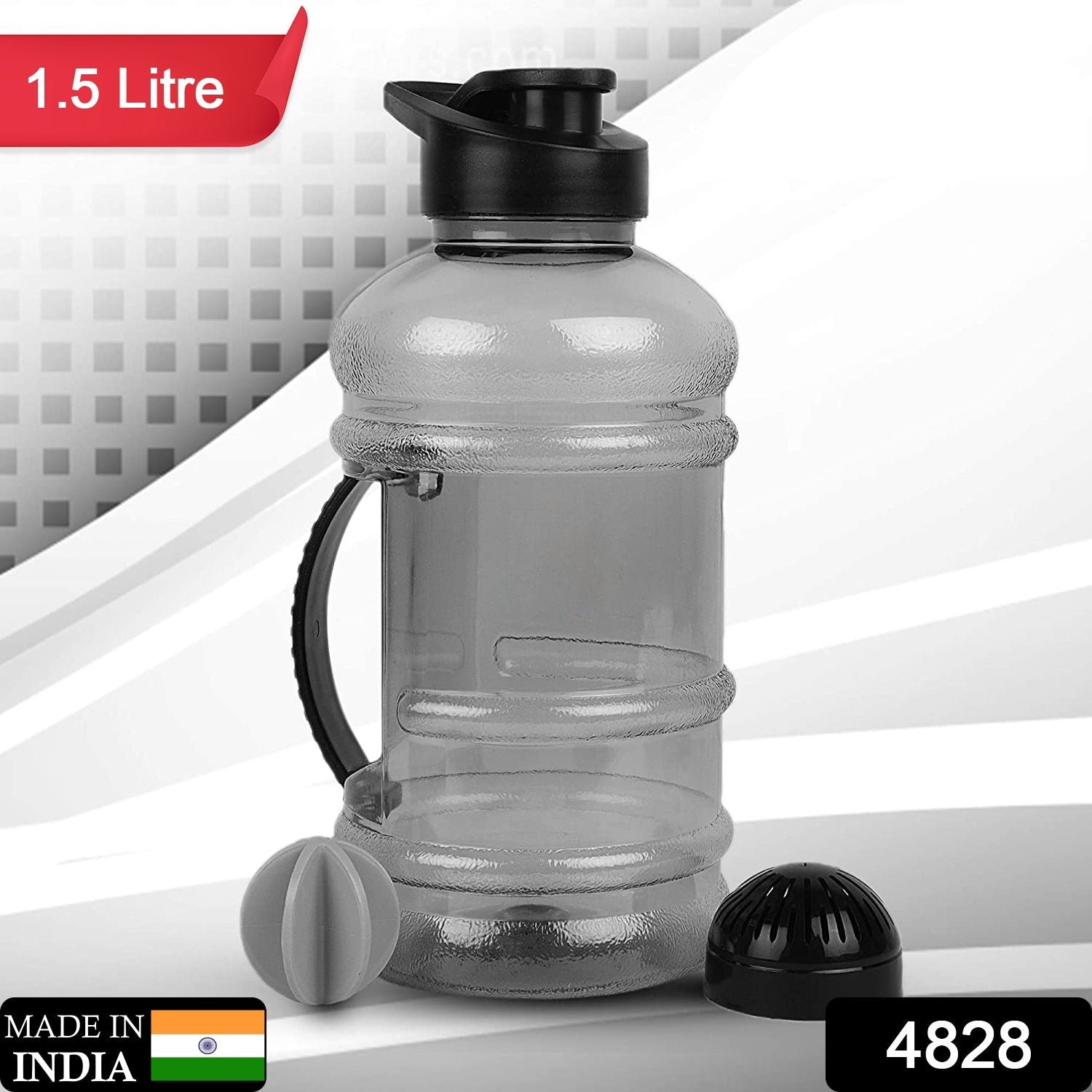 1.5L Gym Water Bottle – Mixer & Strainer | hydrozilla