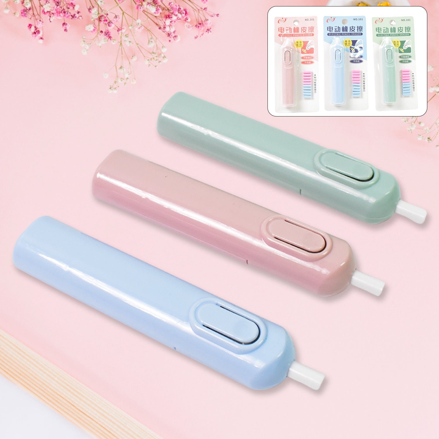 Electric Eraser Kit – Precision Erasing for Art & Drafting | ScribbleJoy