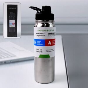 Vacuum Insulated Stainless Steel Water Bottle – Durable, 800 ML