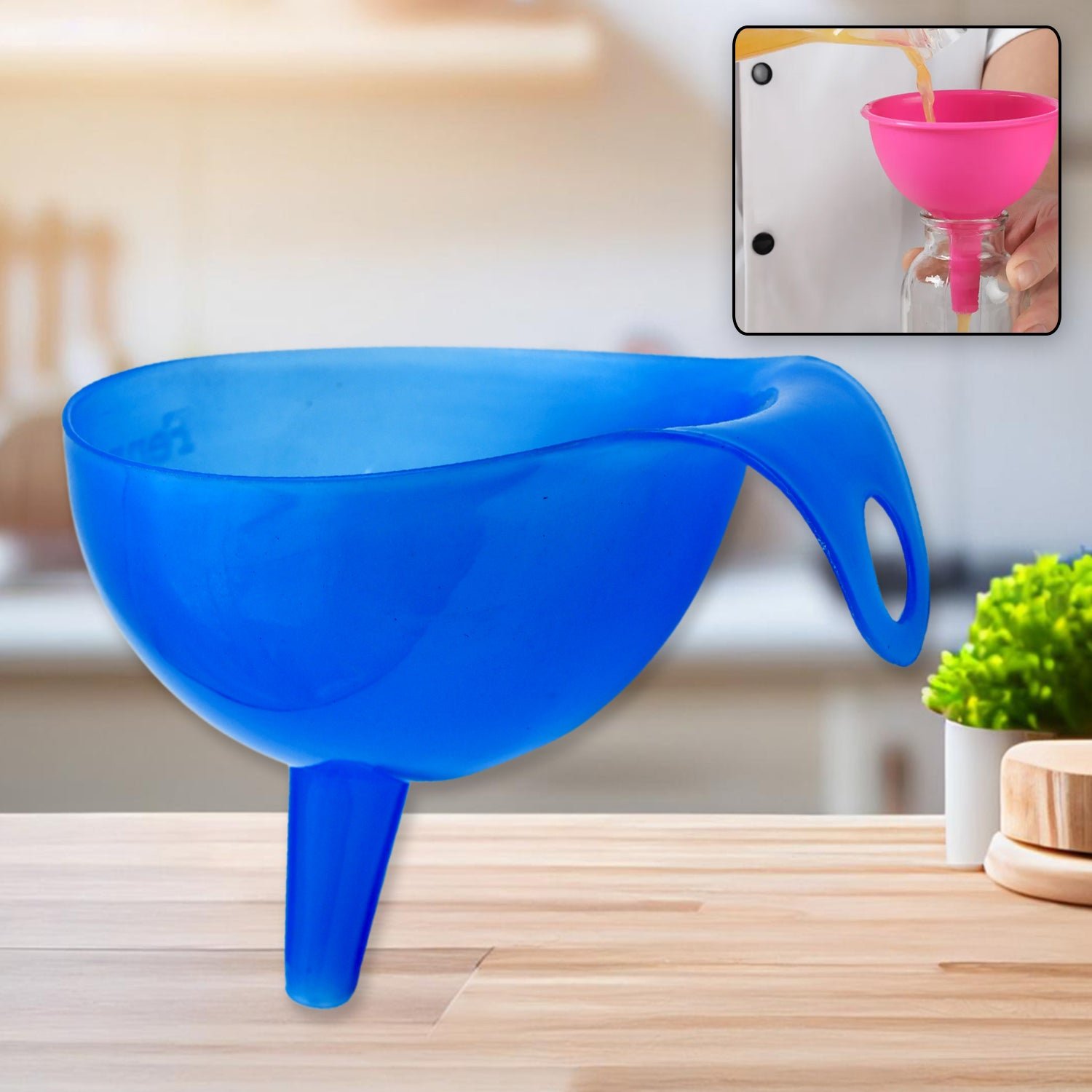 Plastic Funnel – Food Grade Kitchen Pouring Tool | Vastate