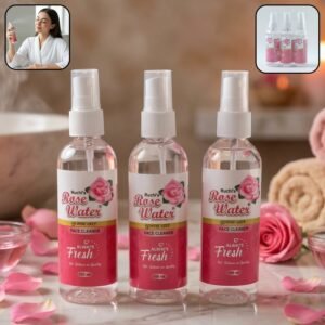 Rose Water Face Spray Set – Hydrating & Refreshing Skincare