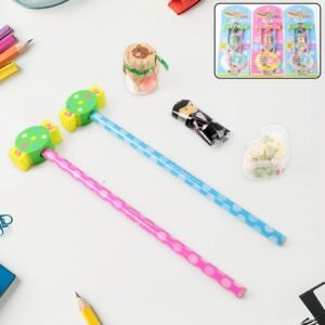 Candy Themed Pencil Set – Fun Kids Stationery Combo with Accessories