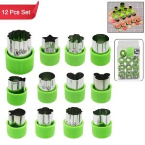 Stainless Steel Cookie Cutter Set – 12 Pc Baking Molds | Bake & Dwell
