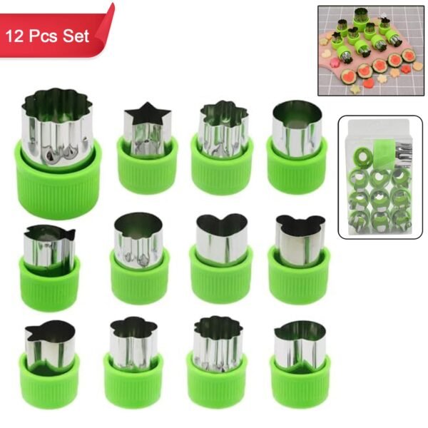 Stainless Steel Cookie Cutter Set – 12 Pc Baking Molds | Bake & Dwell