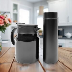 Thermal Coffee Carafe Set – LED Display 2-Pc | Own Hydrate