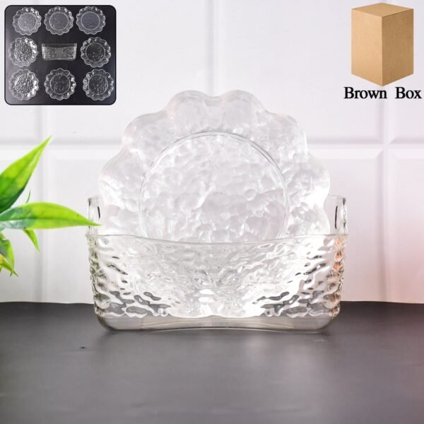 Plastic Bowl Set – 9-Piece Unbreakable Serving Tray Combo