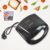 Sandwich Maker – Non-Stick, 2 Square Slice Toaster | Dabster