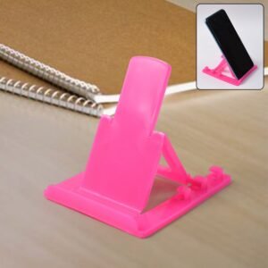 Adjustable Plastic Mobile Phone Stand – Foldable & Portable Holder