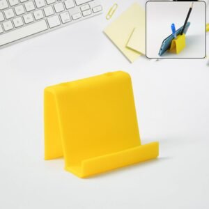 Mobile Phone Stand with Pen Holder – Compact & Multifunctional