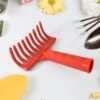 Plastic Garden Hand Rake – Lightweight 9-Tooth Cultivator Tool