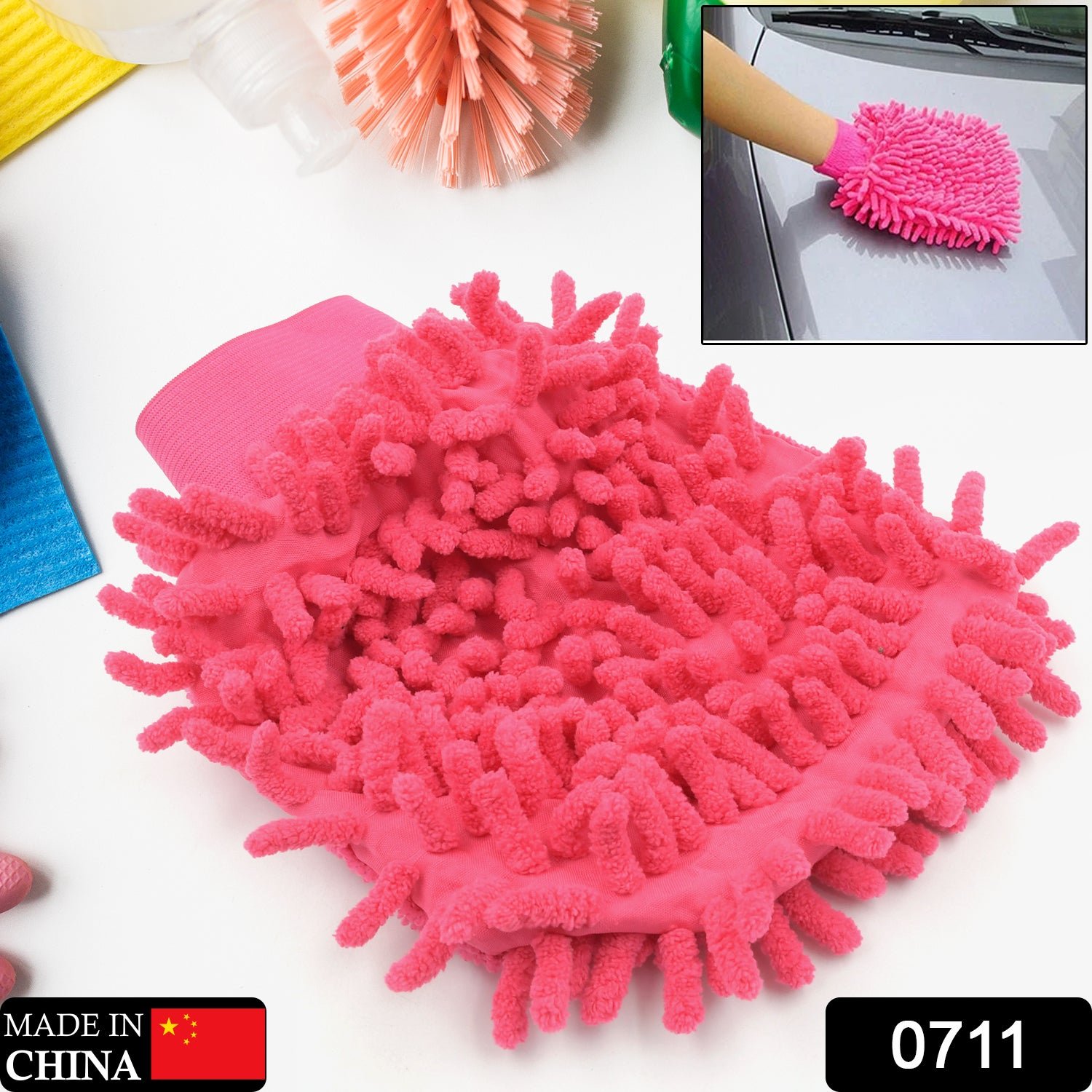 Microfiber Cleaning Glove – Double-Sided, Multi-Surface | Velvet Wipe