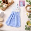 Soft Microfiber Hanging Hand Towel – Quick-Dry with Adhesive Hook