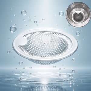 Kitchen Sink Drain Strainer – Rust-Resistant Deep Basket Stopper