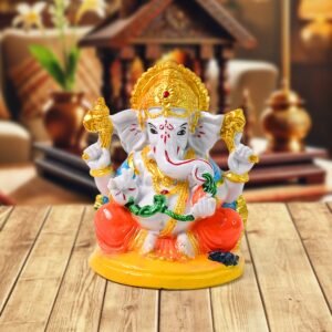 Lord Ganesha Idol – Handcrafted Decorative Showpiece for Home