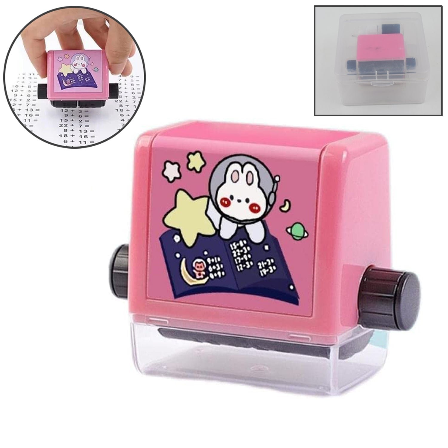 Math Roller Stamp – Addition & Subtraction for Kids | InkGlow