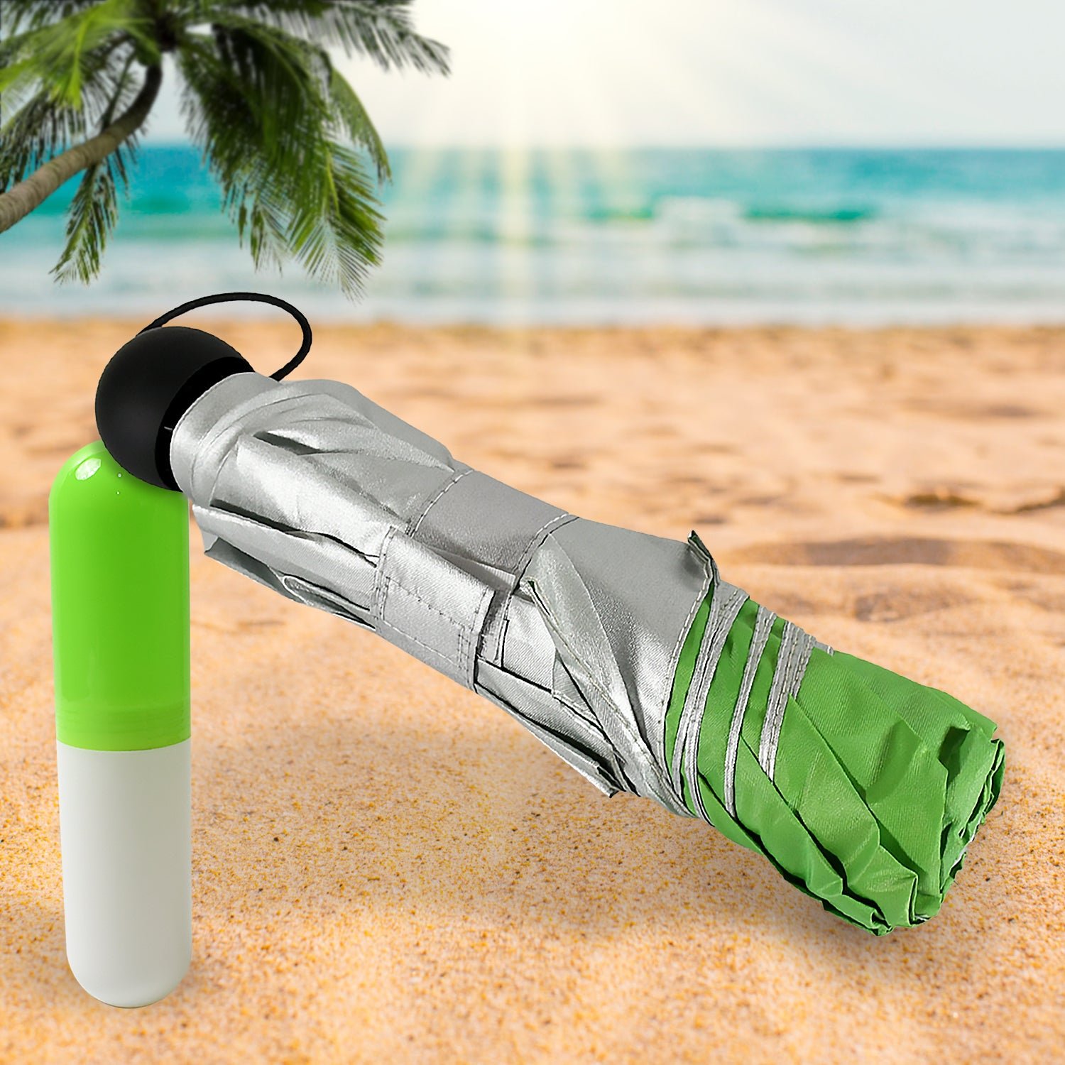 Foldable UV Umbrella – Compact Sun & Rain Protection