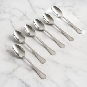 Stainless Steel Dining Spoons – Durable & Ergonomic 6-Piece Set