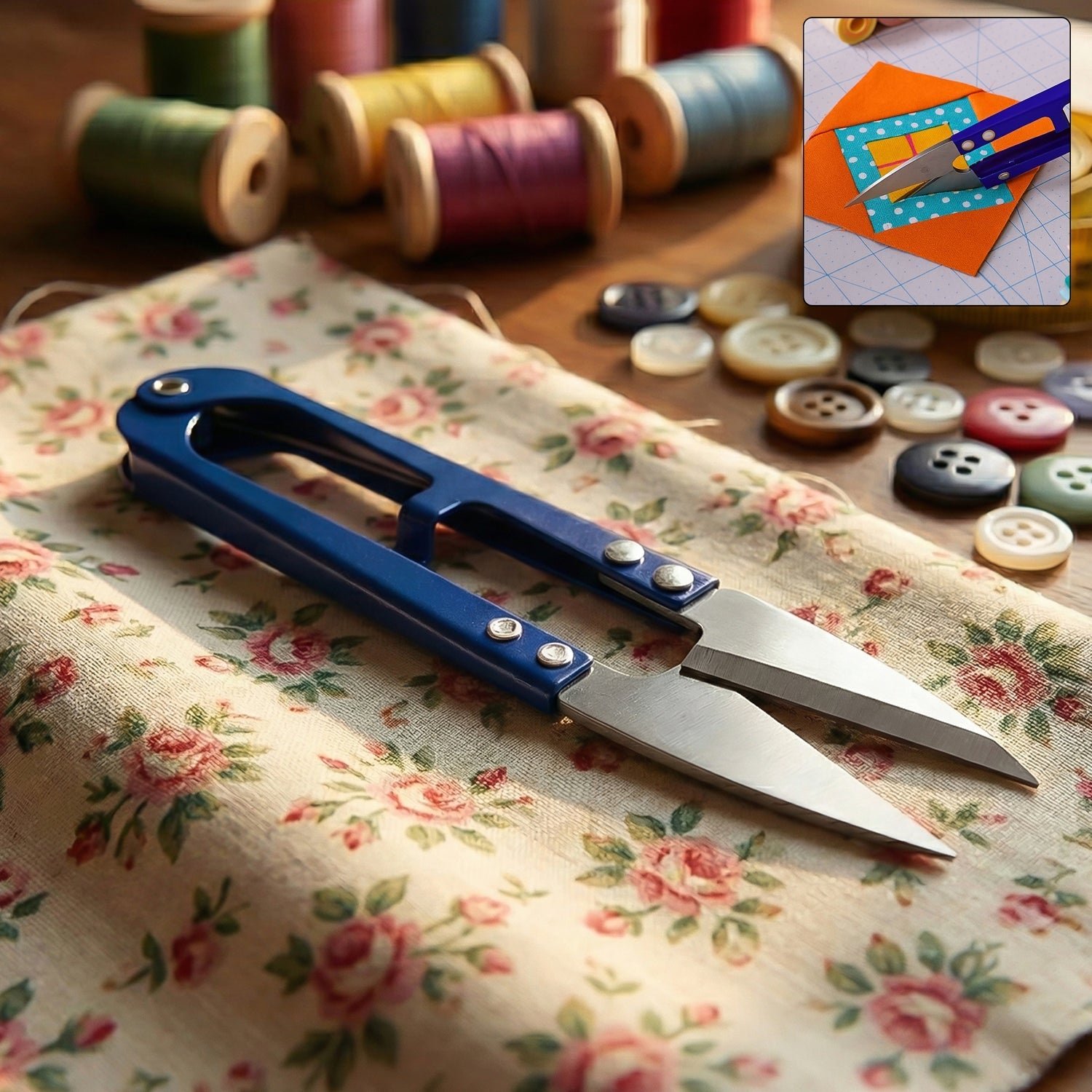 Sewing Scissors – Ergonomic Handle for Precise Fabric Cutting