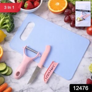 Fruit & Vegetable Cutting Board Set – 3-in-1 Kitchen Prep Kit