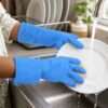 Rubber Cleaning Gloves – Reusable and Waterproof for Household Tasks