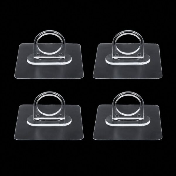 Adhesive Wall Hooks – Strong Hold, No Drilling Needed for Easy Organisation