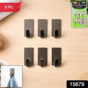 01_hook_468988ca-62c8-408a-950c-e7b5fed6e92f Self Adhesive Wall Hooks – Strong Hold, No Drilling, 6 Pc Set