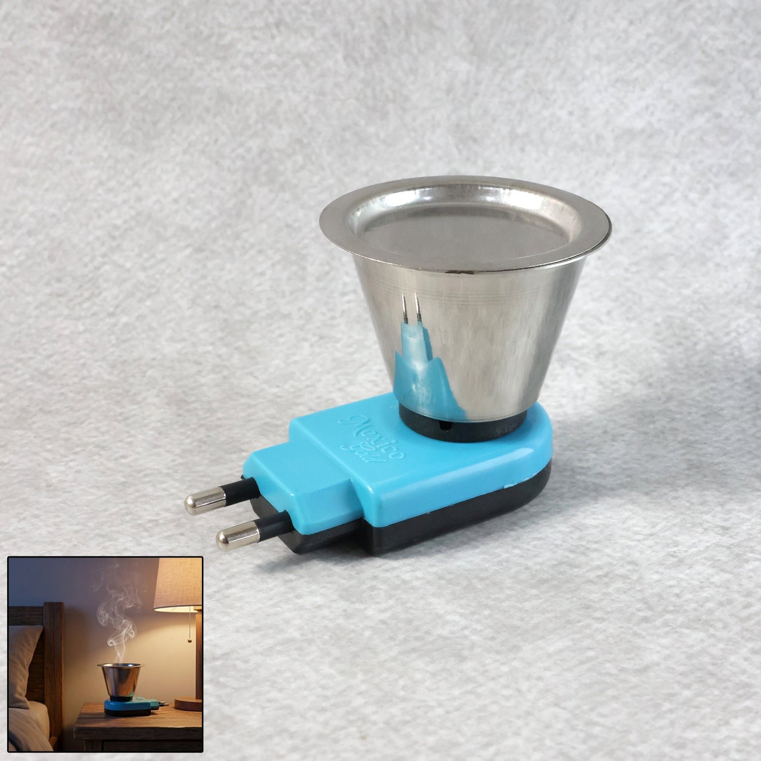 Electric Kapoor Dani – QuickBurn Steel Incense Burner | Styleva