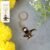 Shivling Keychain – Durable Golden Metal Devotional Charm