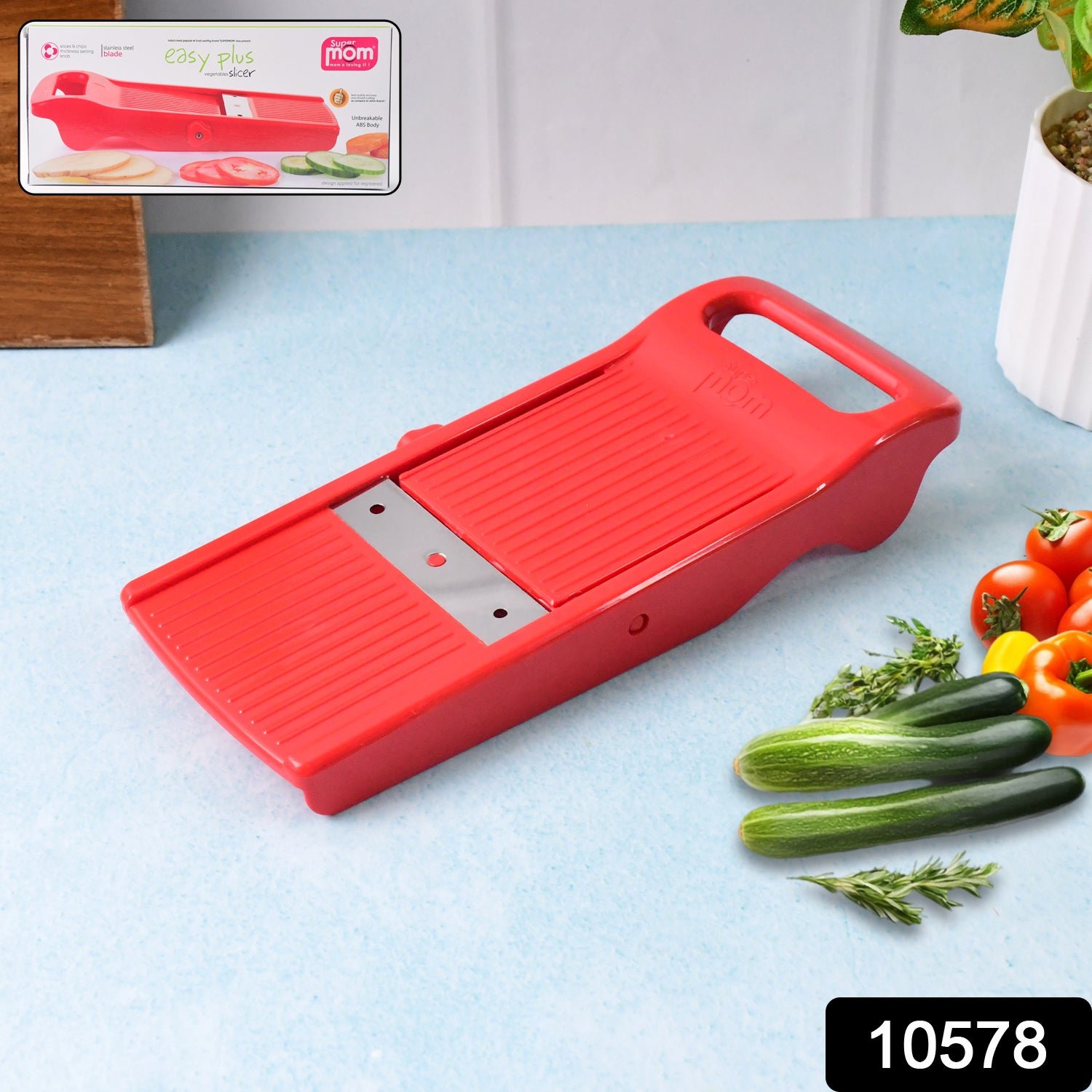 01_slicer Vegetable Slicer – Adjustable Stainless Steel Kitchen Cutter
