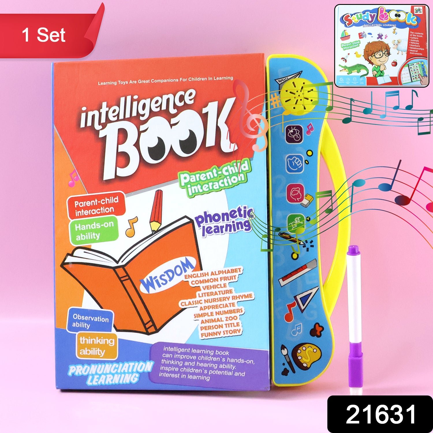 Interactive Learning Book for Kids – Sound & Phonics Fun