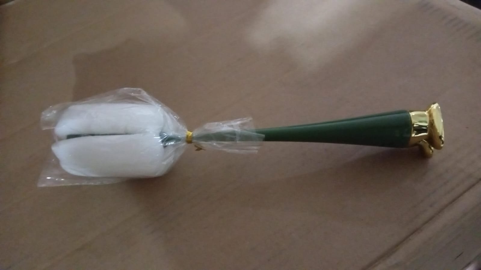 Silicone Bottle Cleaning Brush – Long Handle Foam Scrubber | Velvet Wipe