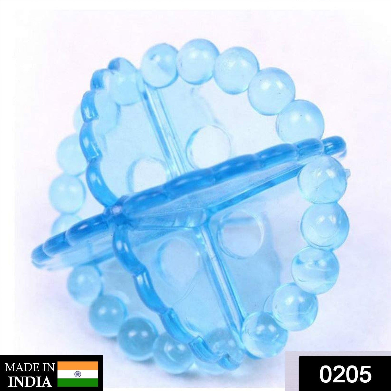 Detergent-Free Laundry Balls – 4 Pcs for Eco-Friendly Wash | Velvet Wipe