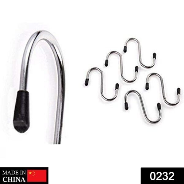 Heavy Duty S-Shaped Stainless Steel Hanging Hooks – Strong & Durable