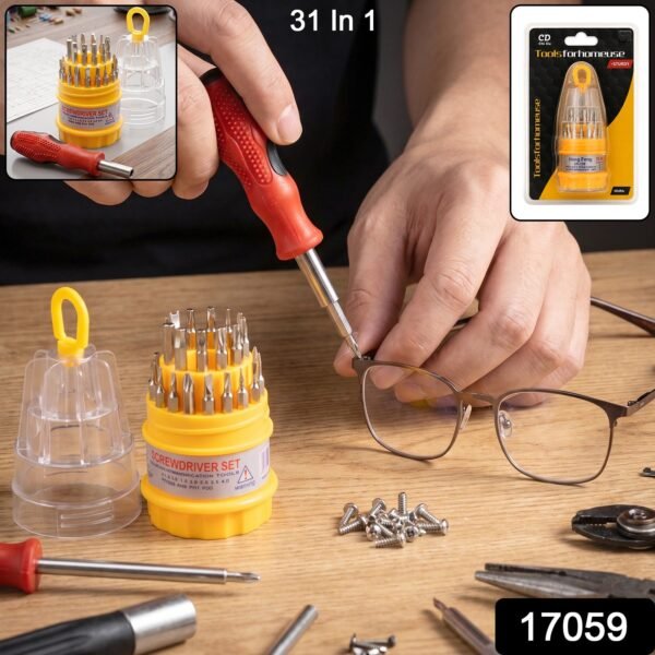 31 In 1 Precision Screwdriver Set Multi Bit Repair Tool Kit with Case (1 Set)