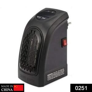 Mini Plug-in Heater – 400W Portable Wall Heater for Home |