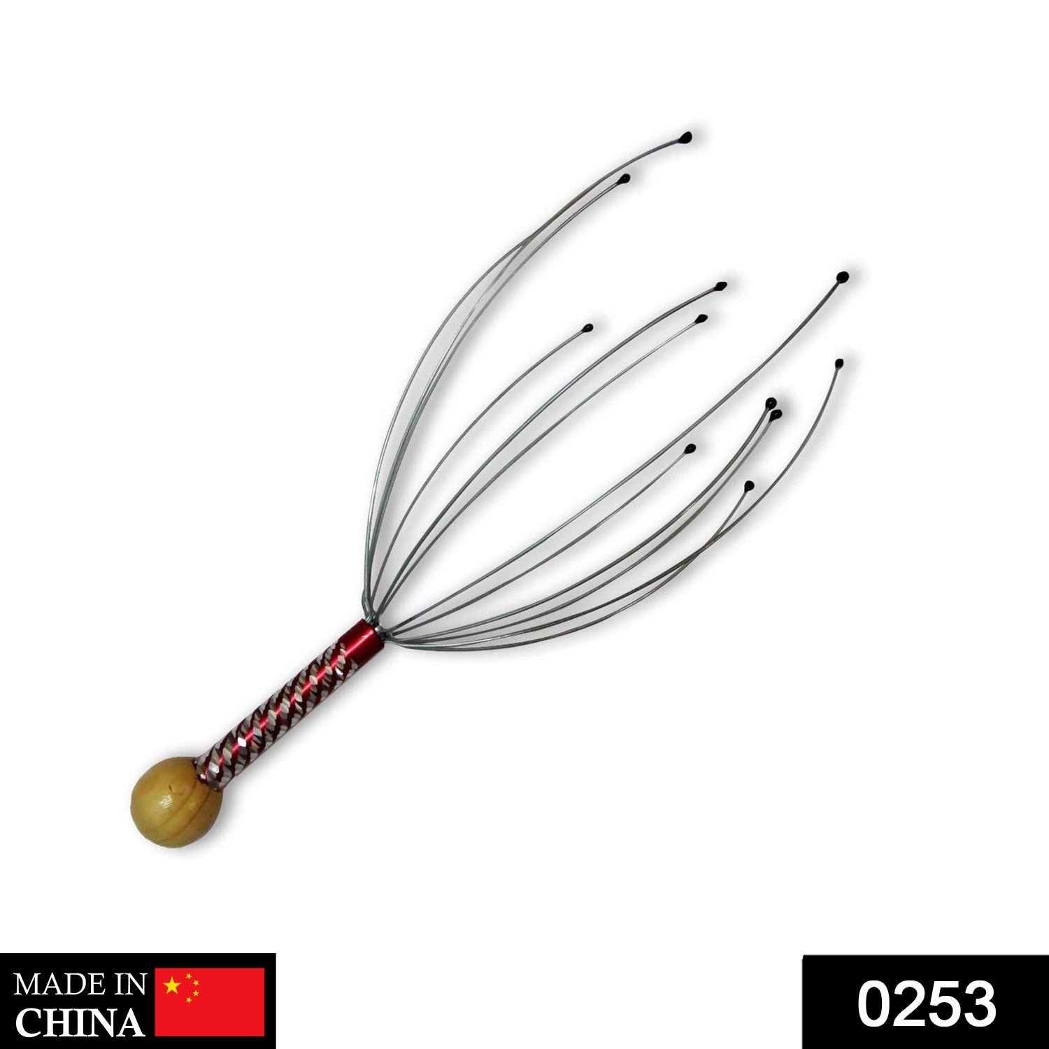 Handheld Scalp Massager – Stress Relief & Relaxation | Calm & Curl