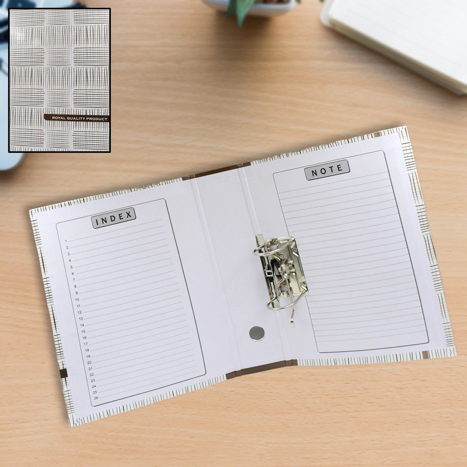Lever Arch File Organizer – A4 Document Storage |