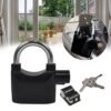 Siren Alarm Lock – Waterproof Anti-Theft Padlock | VelvaBloom
