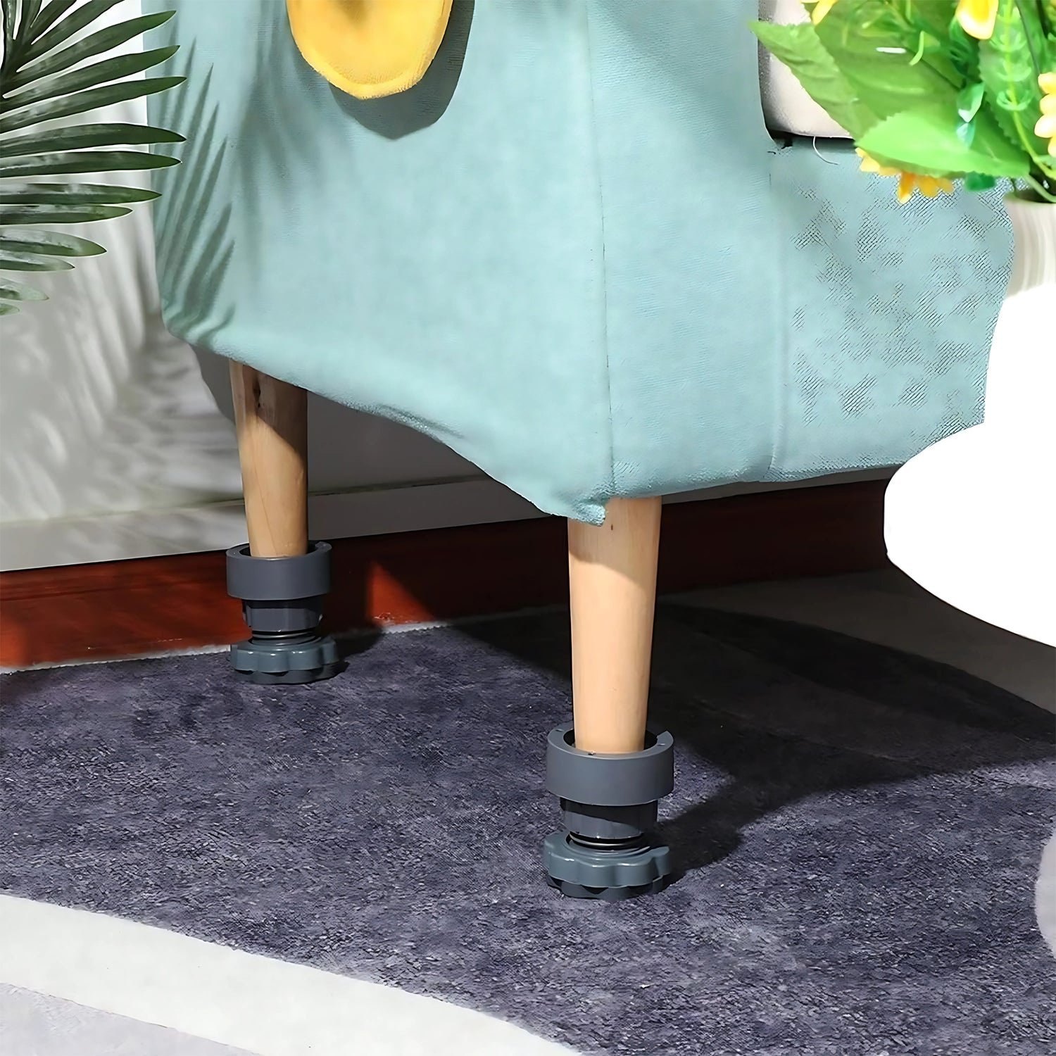 Anti-Vibration Pads for Washing Machines & Refrigerators – Adjustable Height & Stable Base
