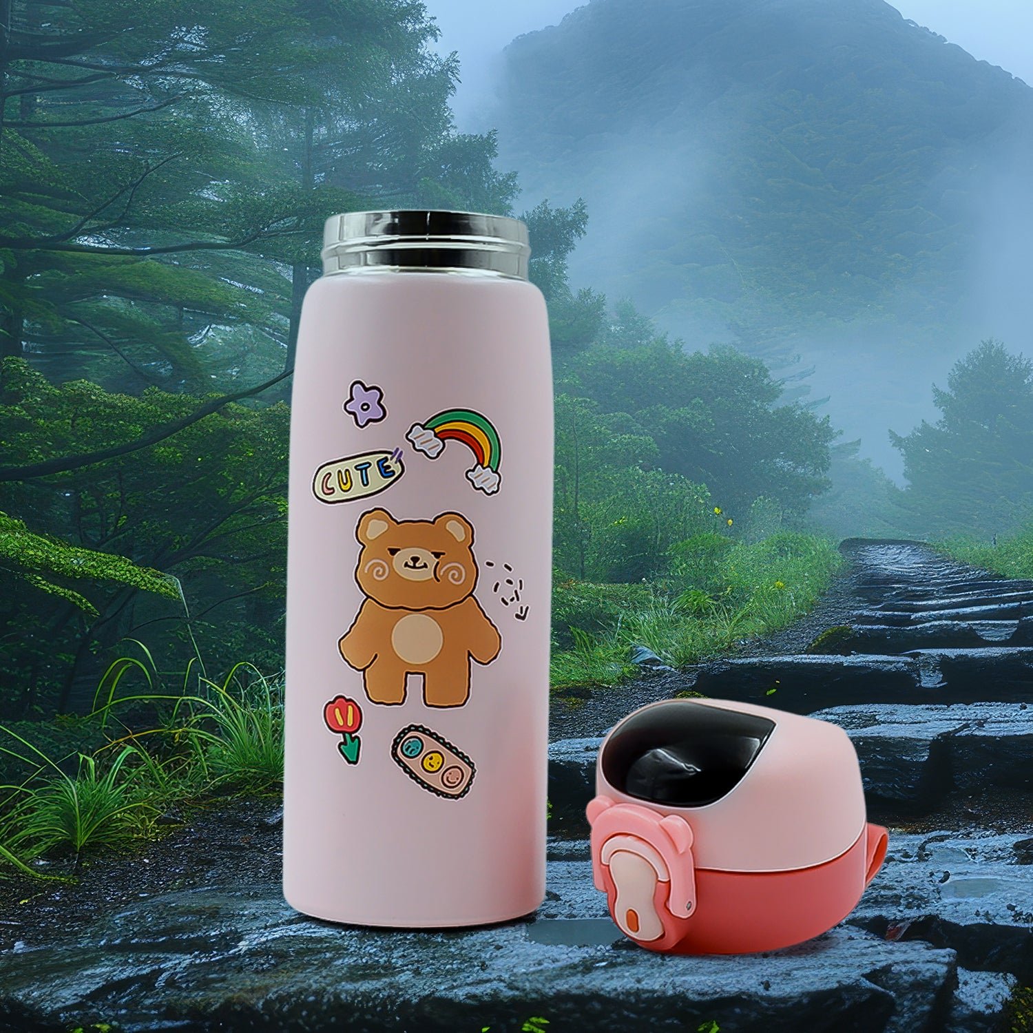 Smart Water Bottle – LED Temp Display, 450 ML | Own Hydrate