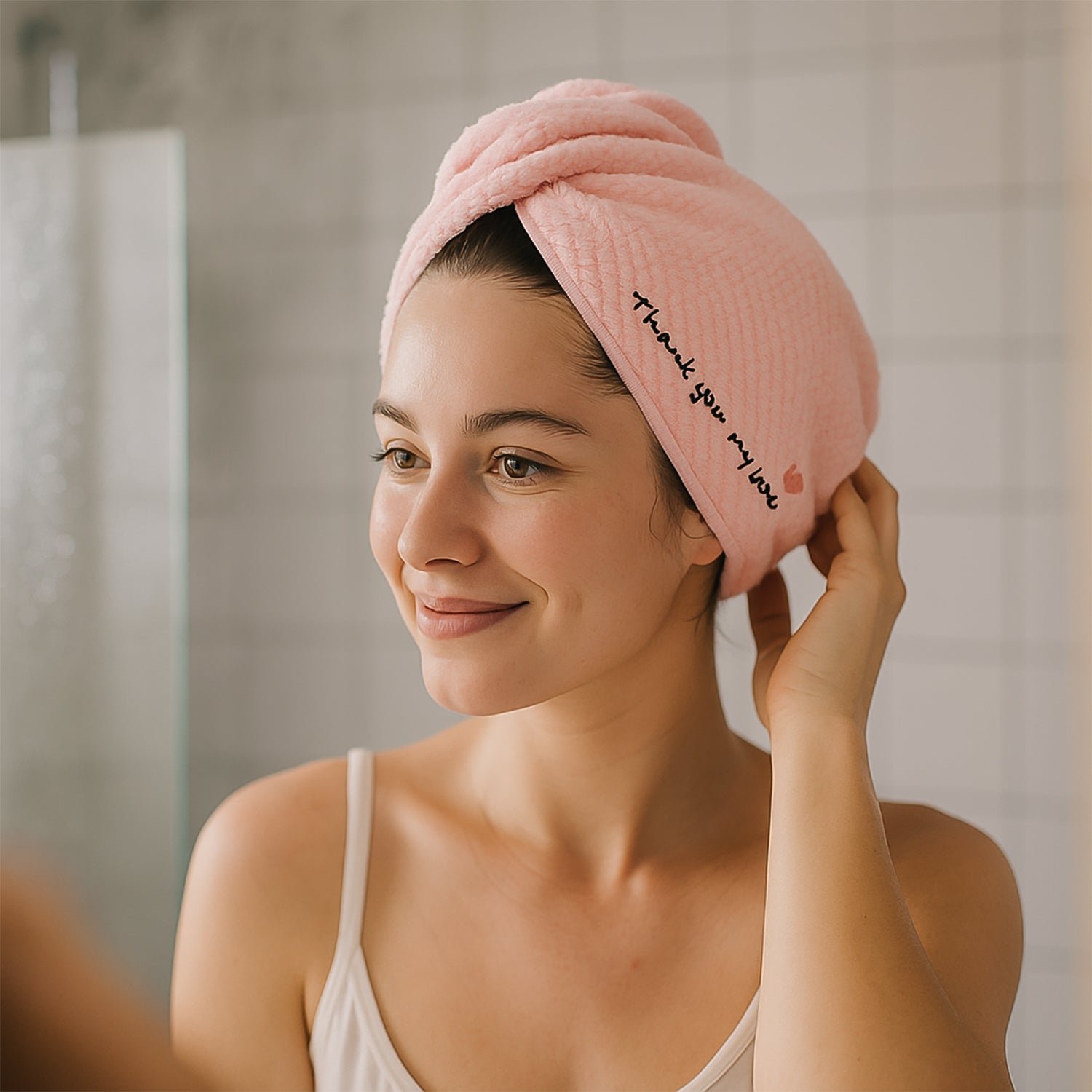 Microfiber Hair Drying Towel Wrap – Super Absorbent & Lightweight