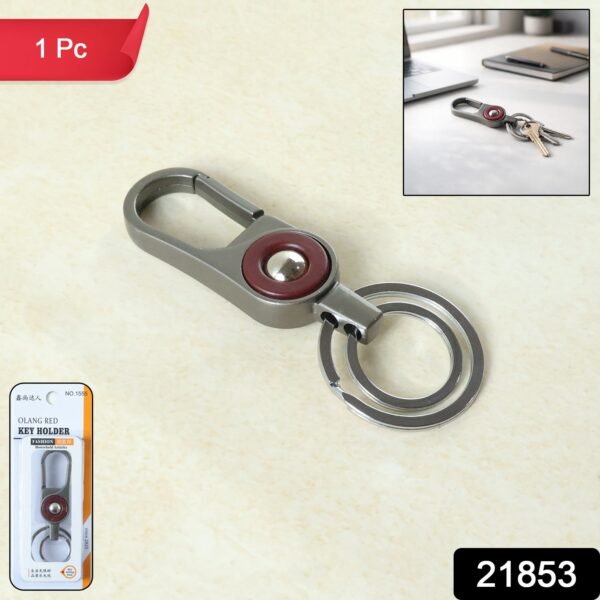 Key Holder with Dual Ring – Sturdy & Stylish for Everyday Use