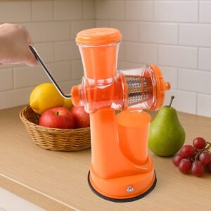 Manual Fruit & Veg Juicer – Strong Suction Base, Easy Clean | Quickslice