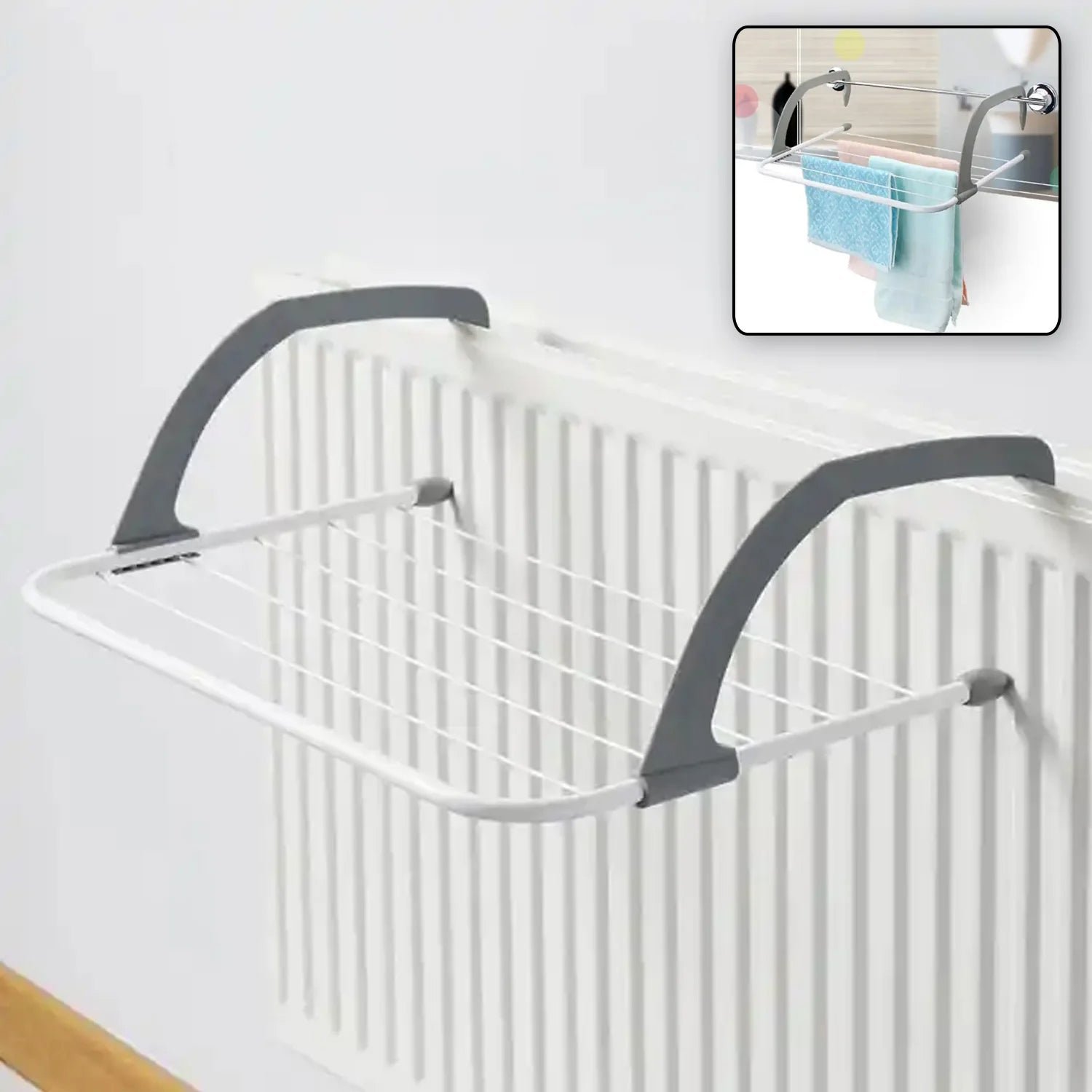 Folding Drying Rack – Compact, Steel & Rust-Free | Indo Glow