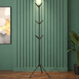 Metal Coat Rack Stand – Heavy-Duty Multi-Hook Organizer