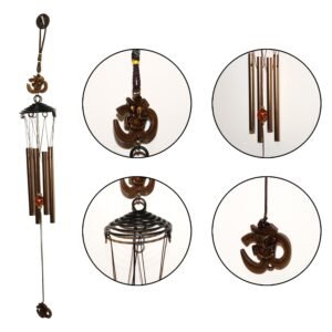 02_122eb22b-e047-4085-88dc-da28c4f71738 Metal Wind Chime with Om Symbol – Peaceful Spiritual Decor
