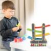 Wooden Ramp Racer – 4 Cars & Handle for Kids | Action Legion