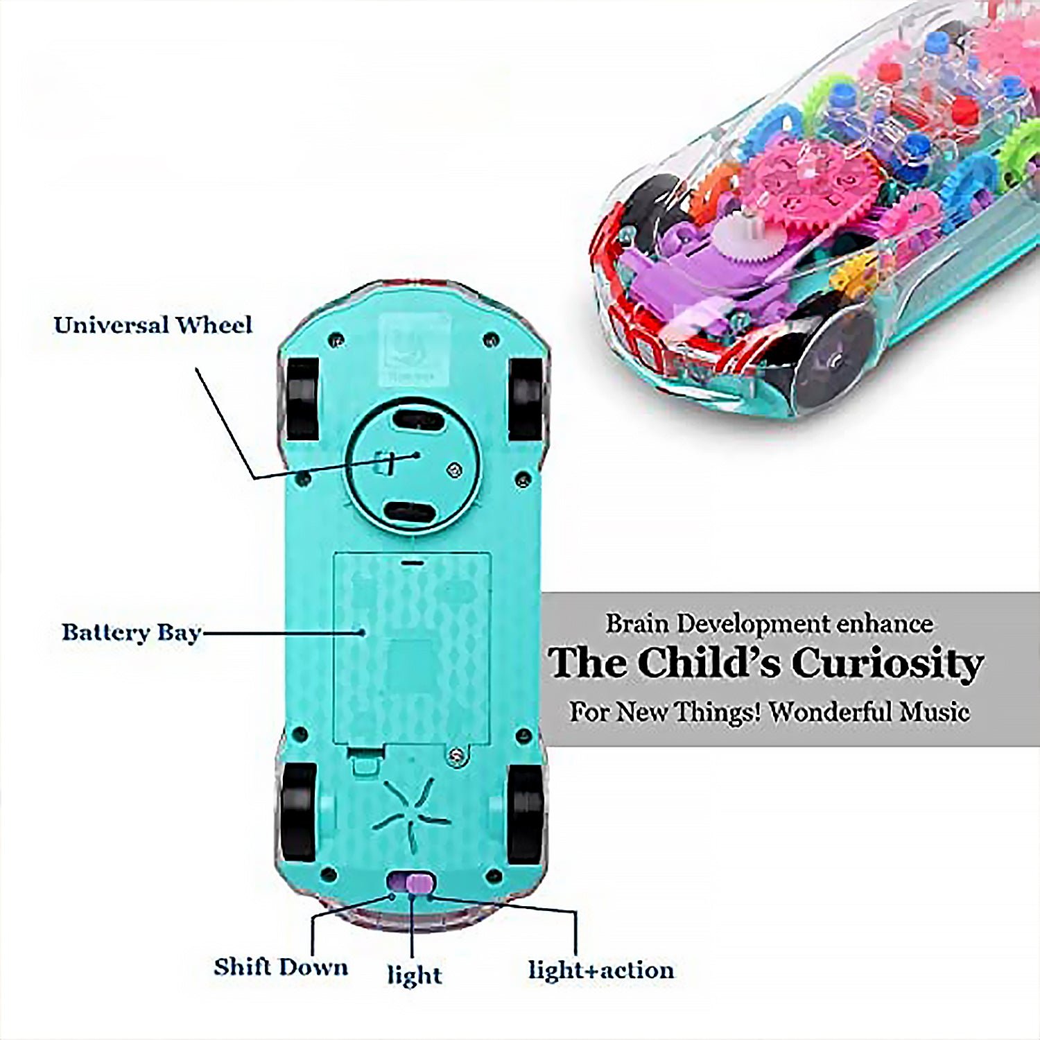 02_13770bc9-a804-4a97-8e2a-d20c483310a2 Gear Car Toy – Transparent, Musical & 3D Lights for Kids | Spark Tots